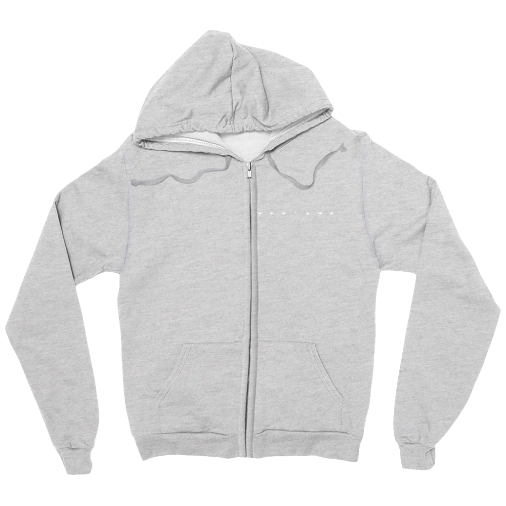 cat paws (white)zip-up-hoodie | vtuberendo's store | SE.Merch