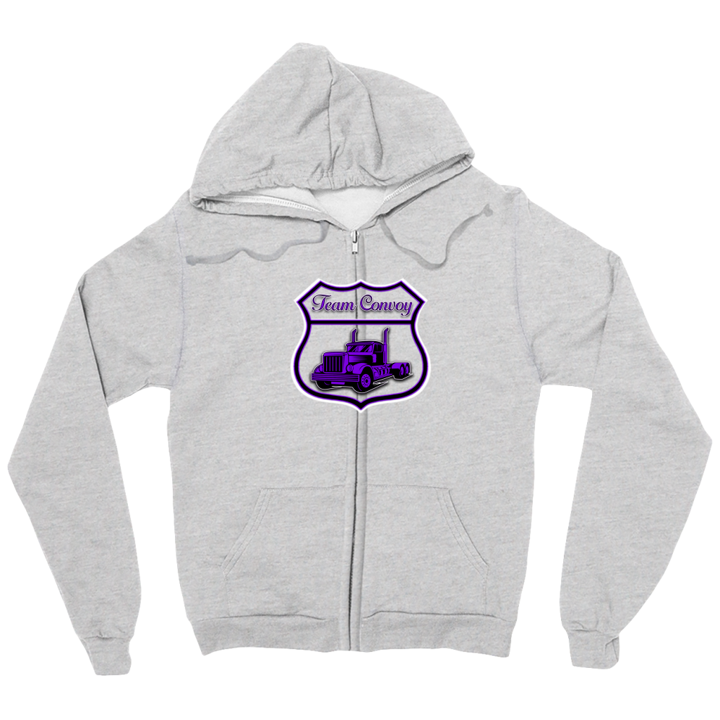 zip-up-hoodie big logo | truckincowboy's store | SE.Merch